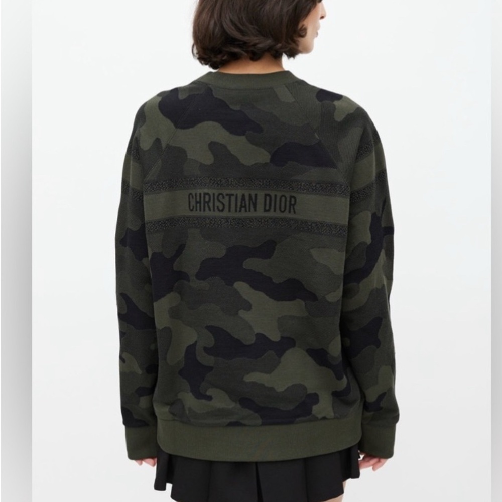 Dior Camo Flight Mode Sweatshirt 2020